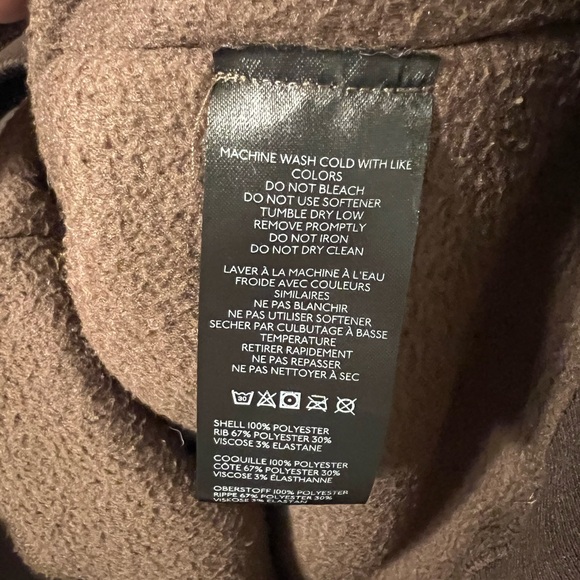 ANTHROPOLOGIE Chocolate Pilcro Half-Zip Pullover Sweatshirt - Picture 12 of 13